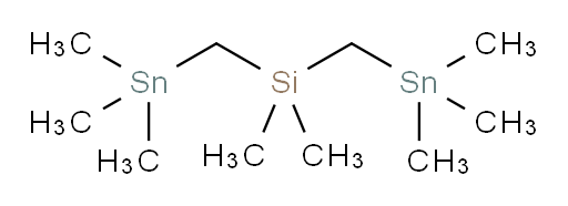 dimethylbis((trimethylstannyl)methyl)silane