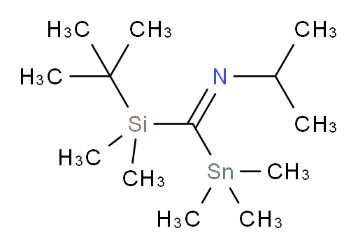 (Z)-N-((tert-butyldimethylsilyl)(trimethylstannyl)methylene)propan-2-amine