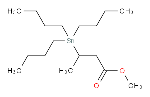 methyl 3-(tributylstannyl)butanoate