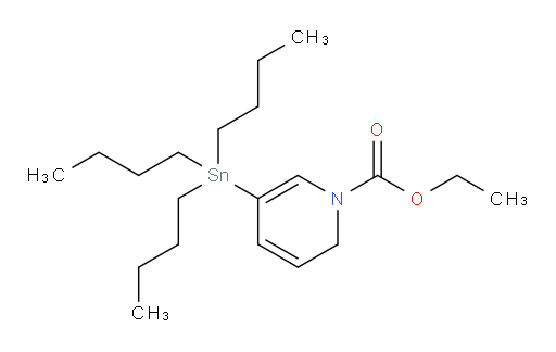 ethyl 5-(tributylstannyl)pyridine-1(2H)-carboxylate