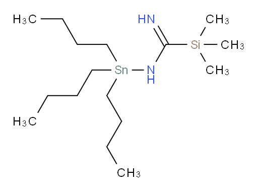 1,1,1-trimethyl-N-(tributylstannyl)silanecarboximidamide