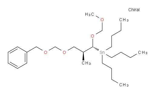 tributyl((5R,6S)-6-methyl-11-phenyl-2,4,8,10-tetraoxaundecan-5-yl)stannane