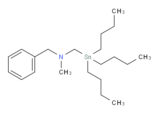 N-benzyl-N-methyl-1-(tributylstannyl)methanamine