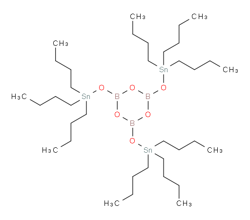 2,4,6-tris((tributylstannyl)oxy)-1,3,5,2,4,6-trioxatriborinane