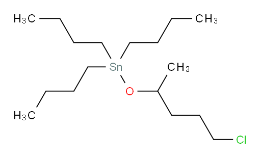 tributyl((5-chloropentan-2-yl)oxy)stannane