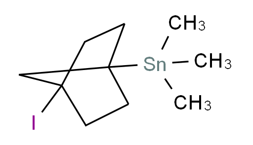 (4-iodobicyclo[2.2.1]heptan-1-yl)trimethylstannane