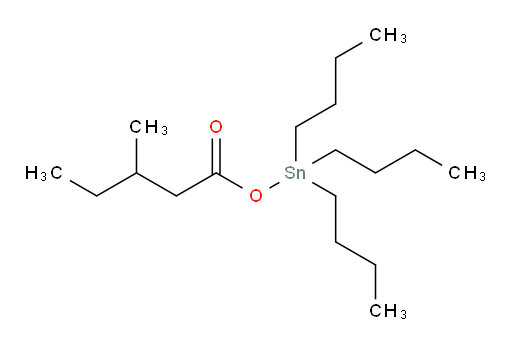 tributylstannyl 3-methylpentanoate