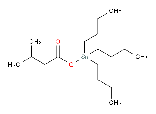 tributylstannyl 3-methylbutanoate