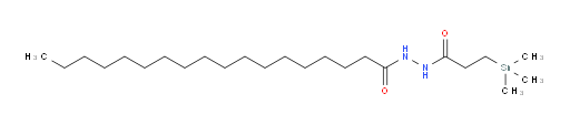 N'-(3-(trimethylstannyl)propanoyl)stearohydrazide