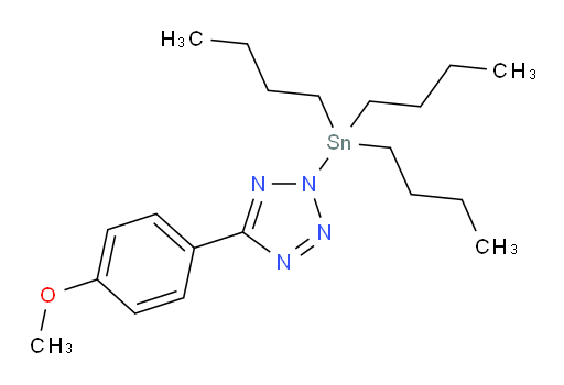 5-(4-methoxyphenyl)-2-(tributylstannyl)-2H-tetrazole