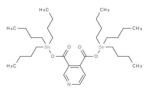 双(三丁基锡基) 吡啶-3,4-二甲酸酯
