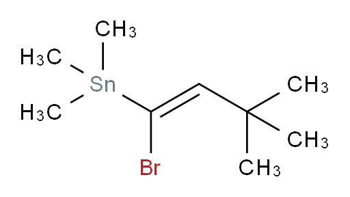 (E)-(1-bromo-3,3-dimethylbut-1-en-1-yl)trimethylstannane