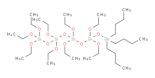 nonaethyl (tributylstannyl) tetraorthosilicate