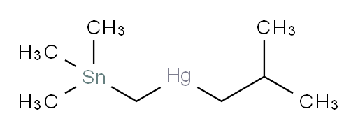 isobutyl((trimethylstannyl)methyl)mercury