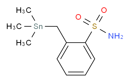 2-((trimethylstannyl)methyl)benzenesulfonamide