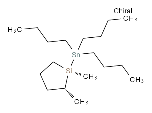 (1R,2R)-1,2-二甲基-1-(三丁基锡基)silolane