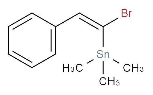 (Z)-(1-bromo-2-phenylvinyl)trimethylstannane