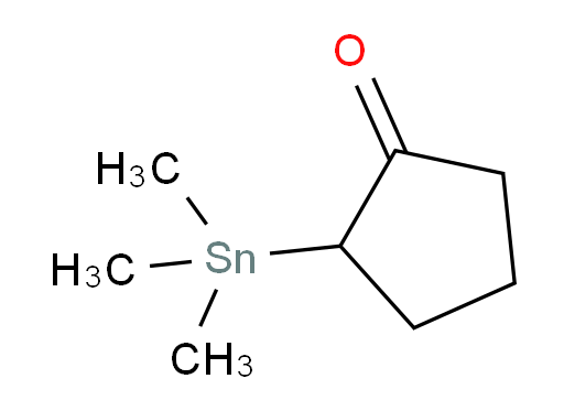 2-(trimethylstannyl)cyclopentanone