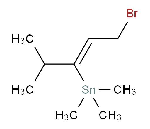 (Z)-(1-bromo-4-methylpent-2-en-3-yl)trimethylstannane