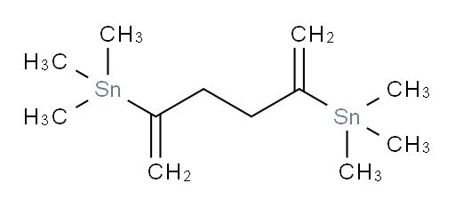 hexa-1,5-diene-2,5-diylbis(trimethylstannane)