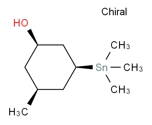 (1R,3S,5S)-3-methyl-5-(trimethylstannyl)cyclohexanol