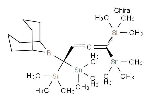 ((2R,4R)-4-(9-borabicyclo[3.3.1]nonan-9-yl)-1,4-bis(trimethylstannyl)buta-1,2-diene-1,4-diyl)bis(trimethylsilane)