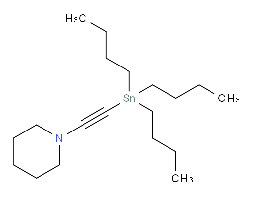 1-((tributylstannyl)ethynyl)piperidine