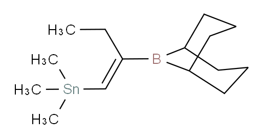 (Z)-(2-(9-bora双环[3.3.1]壬-9-基)丁-1-烯-1-基)三甲基锡烷