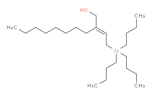 (E)-2-(2-(tributylstannyl)ethylidene)decan-1-ol