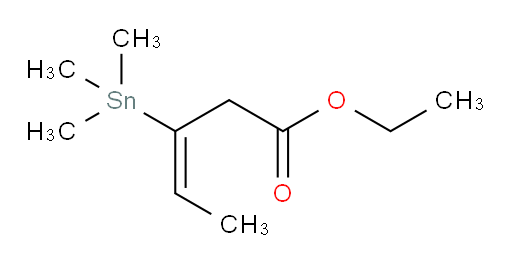 (E)-ethyl 3-(trimethylstannyl)pent-3-enoate