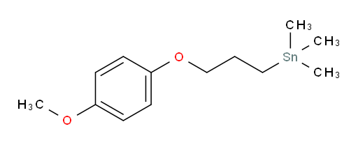 (3-(4-methoxyphenoxy)propyl)trimethylstannane