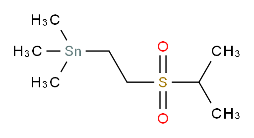 (2-(isopropylsulfonyl)ethyl)trimethylstannane