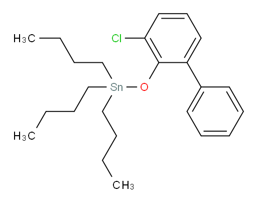 tributyl((3-chloro-[1,1'-biphenyl]-2-yl)oxy)stannane