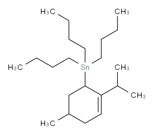 tributyl(2-isopropyl-5-methylcyclohex-2-en-1-yl)stannane