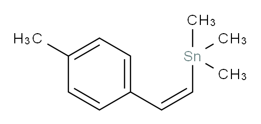 (Z)-trimethyl(4-methylstyryl)stannane