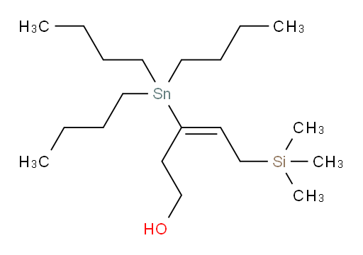 (E)-3-(tributylstannyl)-5-(trimethylsilyl)pent-3-en-1-ol