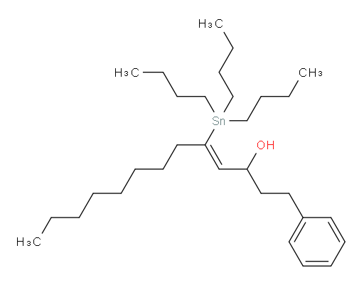 (Z)-1-phenyl-5-(tributylstannyl)tridec-4-en-3-ol