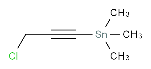 (3-chloroprop-1-yn-1-yl)trimethylstannane