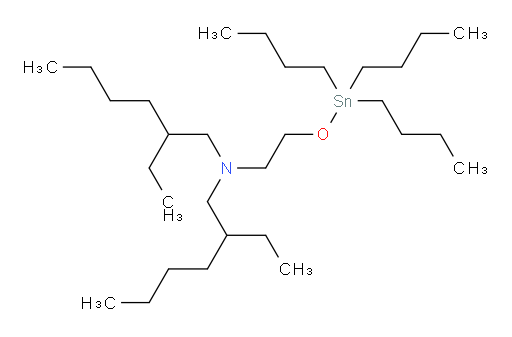 2-ethyl-N-(2-ethylhexyl)-N-(2-((tributylstannyl)oxy)ethyl)hexan-1-amine