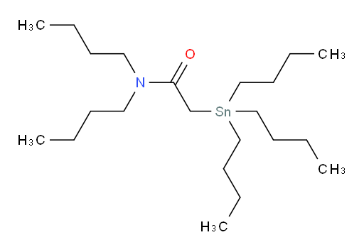 N,N-dibutyl-2-(tributylstannyl)acetamide