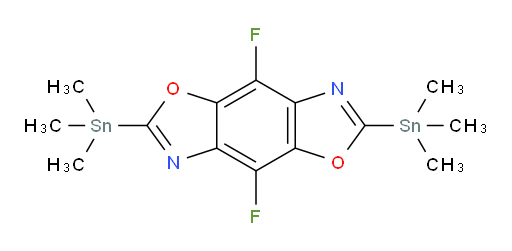 4,8-difluoro-2,6-bis(trimethylstannyl)benzo[1,2-d:4,5-d']bis(oxazole)