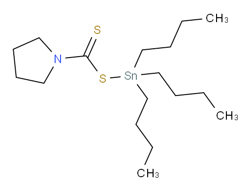 tributylstannyl pyrrolidine-1-carbodithioate