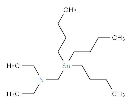 N-ethyl-N-((tributylstannyl)methyl)ethanamine