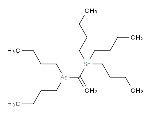 dibutyl(1-(tributylstannyl)vinyl)arsine