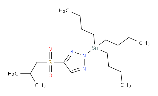 4-(isobutylsulfonyl)-2-(tributylstannyl)-2H-1,2,3-triazole
