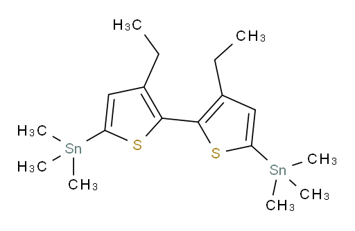 (3,3'-二乙基-[2,2'-联噻吩]-5,5'-二基)双(三甲基锡烷)