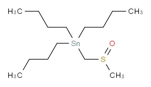 tributyl((methylsulfinyl)methyl)stannane