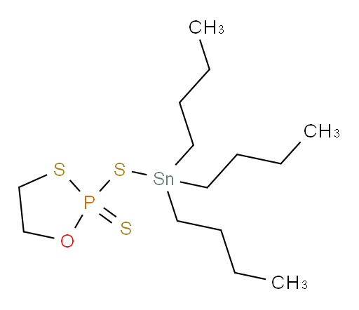 2-((tributylstannyl)thio)-1,3,2-oxathiaphospholane 2-sulfide