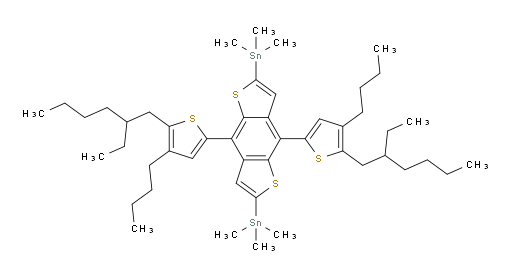 (4,8-bis(4-butyl-5-(2-ethylhexyl)thiophen-2-yl)benzo[1,2-b:4,5-b']dithiophene-2,6-diyl)bis(trimethylstannane)