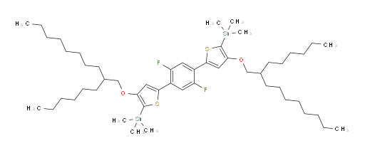 (5,5'-(2,5-difluoro-1,4-phenylene)bis(3-((2-hexyldecyl)oxy)thiophene-5,2-diyl))bis(trimethylstannane)